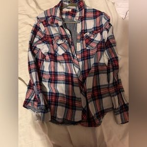 flannel button up